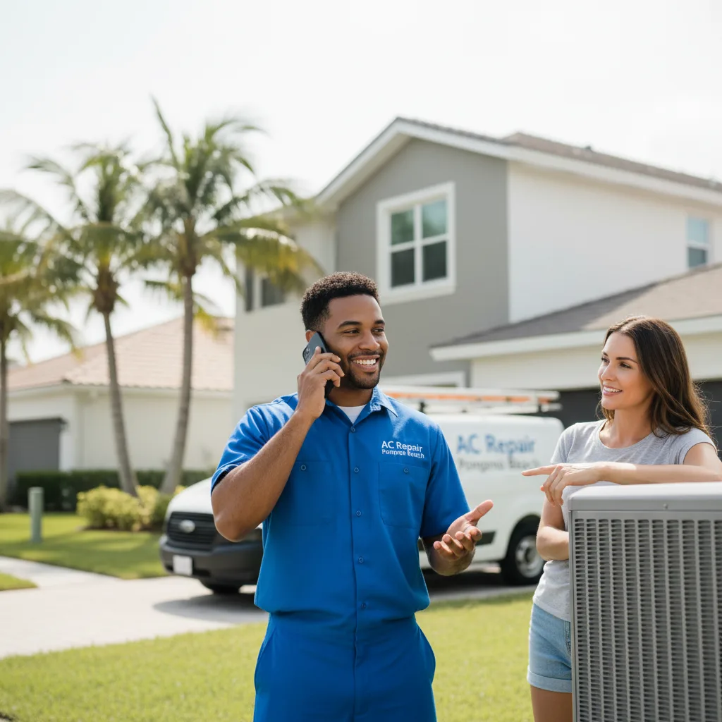 AC Repair Pompano Beach customer support in Ellendale